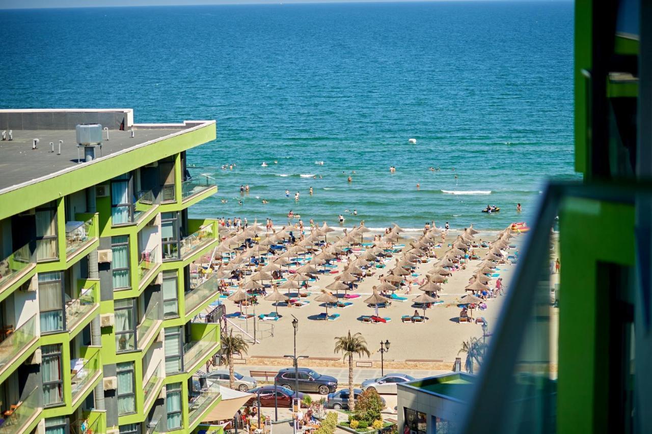 Rainbow Sea View Apartment Spa N Pool Resort - Parking Mamaia Buitenkant foto